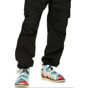 SUICOKE Off-White & Blue BOAK-2AB Sandals Womens Size 7 36